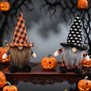 Muñeco de Trapo Súper Suave de Gnomo sin Rostro para Halloween, Peluche Decorativo para el Hogar, Regalo, Fabricado por Name - Product Image 5