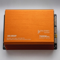 Amplificador de Audio para Auto de 4 Canales y 7800W, Clase AB, HiFi, para Sistema de Altavoces