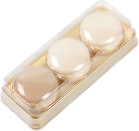 Custom Clear Disposable Plastic Tray for Macaron Cookie Packaging Available in 3 6 9 Sizes Blister Boxes for Macaron Donut