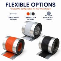 Connecteur de conduit flexible en acier galvanisé et toile PVC pour systèmes CVC, hôpitaux, écoles, gymnases et sous-sols – Plusieurs spécifications