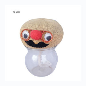 Mini Groeiend Gras Hoofdonderwijs Speelgoed Graskop Poppen Kinderen Kinderen Maken Diy Geschenken - Product Image 2