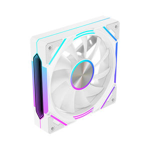 Lovingcool ARGB RGB 12V LED <span class=keywords><strong>CPU</strong></span> <span class=keywords><strong>Gaming</strong></span> Ventilador de refrigeración con conector de 4 pines PWM Control de velocidad Radiador de refrigeración de computadora para caja de PC - Product Image 2