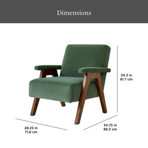 Fauteuil une <span class=keywords><strong>place</strong></span> confortable pour salle à manger, hôtel, appartement, avec rembourrage en éponge, en bois et tissu, idéal pour salon, chambre, centre commercial - Product Image 3