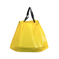 Sacs en plastique d'emballage de déjeuner de salade d'aliments à emporter pour le magasin de vêtements Shopping Take Way Sac fourre-tout Sacs en plastique