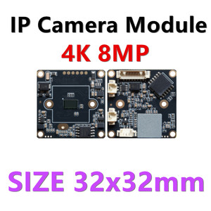 Module de caméra IP mini 4K 32x32mm 8MP DIY Audio RTSP H.264 H.265 Haute fréquence d'images CCTV Niveau Starlight Module de caméra IP 4K 8MP - Product Image 5