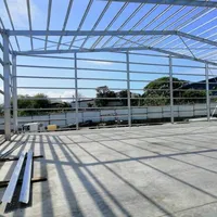 Chine Construction rapide Maison modulaire Structure en acier Cadre Entrepôt Atelier Usine Hangar Bâtiment