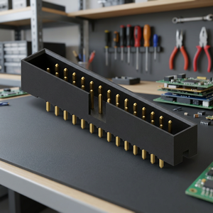 ขั้วต่อ PCB แบบตรงชนิด DIP ขนาด 2.00 มม.*2.00 มม. ทำจากทองเหลือง รองรับกระแสไฟ 2 แอมป์ รุ่น BXLDS01 - Product Image 2