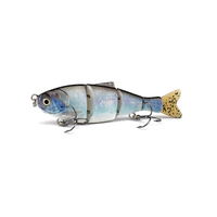 Section colorée Shad avec queue souple original usine pêche leurres d'eau salée appâts vente en gros oem pêche leurres swimbait