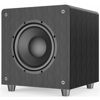 Haut-parleur subwoofer actif avec DSP intégré, fournisseur d'acoustique d'origine chinoise, double haut-parleur, design compact, subwoofers pour TV et maison