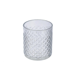 Gobelet en plastique transparent moderne HALO, gobelet texturé réutilisable pour la maison, la cuisine, le restaurant, l'hôtel, la salle à manger - Product Image 4