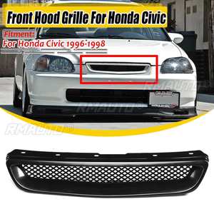 ตะแกรงกันชนหน้ารถยนต์สำหรับ Honda Civic รุ่น EK CX DX EX HX LX Type R ปี 1996-1998  ตะแกรงกระจังหน้า ABS - Product Image 1