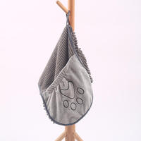 Serviette de bain pour chien de luxe, serviette de séchage pour chien en PVA, serviette de bain en microfibre pour chien pour l'été et la plage HW