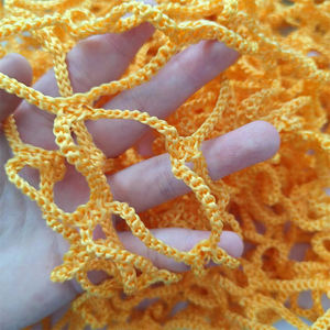 Filet de sécurité jaune pour station de ski, maille de 45 mm x 45 mm, filet de sécurité pour le ski, filet de ski en HDPE pour les sports et les loisirs - Product Image 3