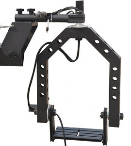 Grúas para Cámaras de Video de 12.4 m de Aleación de Aluminio con Joystick y Controladores de <span class=keywords><strong>Zoom</strong></span>, Monitor de 7 Pulgadas, <span class=keywords><strong>Dolly</strong></span> de 6 Ruedas, Alimentado por Batería - Product Image 6