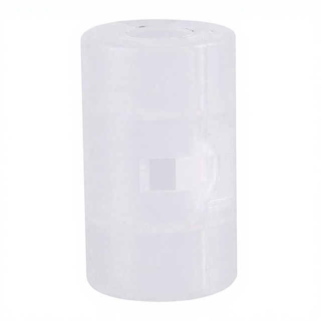 4PCs AA C Size Rechargeable Battery Conversion Adapter Battery Management System Switcher Converter Box Semi-Transparent White