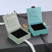 Bijoux pliants de luxe avec aimant Emballage magnétique de mariage Boîte rigide cadeau Ensemble complet Emballage personnalisé avec fermeture magnétique