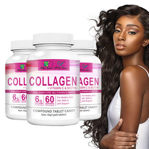 ממתקי טאבלט עם סוג קולגן 1 3 ויטמין c ביוטין עבור העור שיער ציפורניים ויתרונות סחוס משותף - Product Image 5