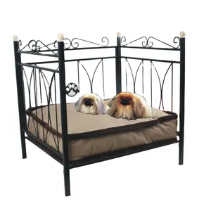 Wholesale luxury extra large iron innovative dog bed