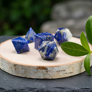 Juego de 5 Piedras de Ágata, Piedras Preciosas Naturales, Serie de Geometría Sagrada, Recuerdo Hecho a Mano para Sanación Reiki, Regalo Espiritual, Cristal - Product Image 2