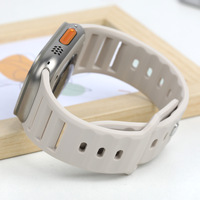 Correa de Reloj de Silicona Suave Ultra Ancha con Diseño de Orificios Transpirables y Coloridos para Apple Watch Series 10 8 9 Ultra 2