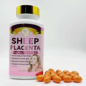 Gélules de placenta de mouton premium DUOZI pour lutter contre le vieillissement, stimuler l'énergie, nourrir la peau et soutenir le système immunitaire, 100 gélules - Product Image 6