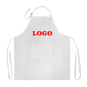 Delantal de Cocina de Alta Calidad con Logotipo Personalizado, Delantal de Algodón para Chef, Barista, Panadero, Delantal de Lona Ajustable para Barbacoa y Jardín, Delantales Bordados - Product Image 2