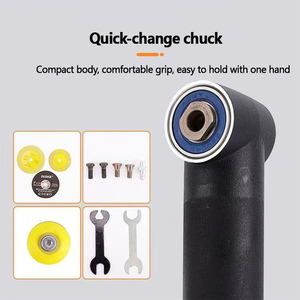 Mini Smerigliatrice Angolare Portatile a Batteria OEM lucidatrice ad Angolo Retto Smerigliatrice Elettrica a Gomito Pulitore per Fughe Smerigliatrice Dritta 16.8V - Product Image 3