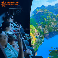 Cine Volador 3D Inmersivo sin Gafas para Parques Temáticos, Teatro Volador Profesional en Venta, Simulador de Vuelo de Realidad Virtual