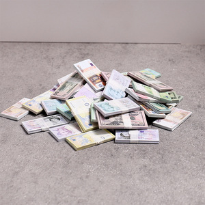 Novedades: Dinero de Juguete en Miniatura para Casa de Muñecas, <span class=keywords><strong>Billetes</strong></span> Pequeños de Dólar Estadounidense, Euro y Libra Esterlina, con Dinero de Bolsillo - Product Image 3
