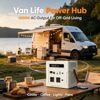 902Wh1000W <strong>Solar</strong> Generator LiFePO4 3000 Cycles 300W <strong>Solar</strong> Input 8kg Compact Size. <strong>Best</strong> Reliable Energy Hub for Outdoor Adventure