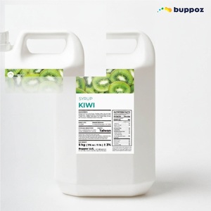 Jarabe de Kiwi en Botella de 5 kg, Halal, HACCP, Vegetariano, para Té de Burbujas, Té con Leche, Suministro al por Mayor para Tiendas - Product Image 2