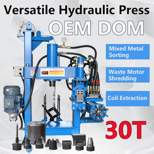 QDLSF <span class=keywords><strong>Presse</strong></span> de retrait de roulement hydraulique de Machine de démontage de roulement de ferraille professionnelle pour pompe à moteur de recyclage automobile - Product Image 2