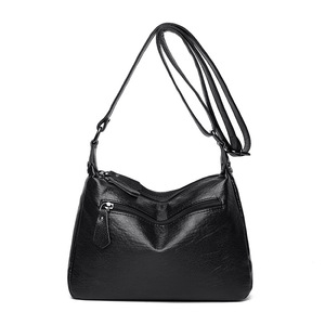 High Quality <b>Dropshipping</b> Handbags From China Designer Purse Customize PU Leather Purses Women Hand Bags Women's Shoulder Bags - Product Image 2