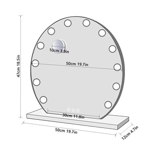 <span class=keywords><strong>Bombillas</strong></span> inteligentes <span class=keywords><strong>de</strong></span> 2 LED, lámpara <span class=keywords><strong>de</strong></span> mesa <span class=keywords><strong>de</strong></span> maquillaje <span class=keywords><strong>de</strong></span> escritorio, espejo cosmético portátil para dormitorio <span class=keywords><strong>de</strong></span> viaje en casa - Product Image 4