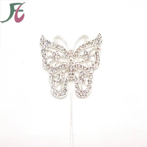 New Style Diamante <strong>Animal</strong> <strong>Cake</strong> <strong>Topper</strong> Rhinestone Butterfly Shape <strong>Cake</strong> <strong>Topper</strong> for Party Supplies - Product Image 6