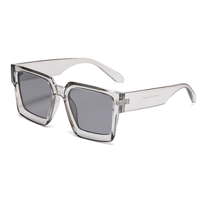 Gafas de Sol Retro Unisex al por Mayor, Montura Cuadrada Nueva, Protección UV400, Diseño Rectangular Clásico, Material PC, Color Negro para Mujer - Product Image 6