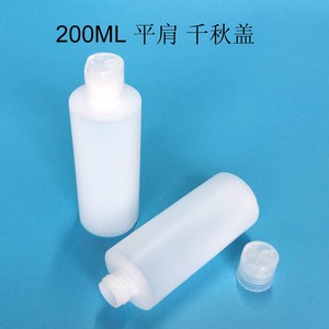 ขวดพลาสติก PE ทรงแบน 200 มล. ยี่ห้อชุนเฉิง พร้อมฝาปรับได้ สำหรับบรรจุภัณฑ์เจลแอลกอฮอล์และโลชั่น - Product Image 4