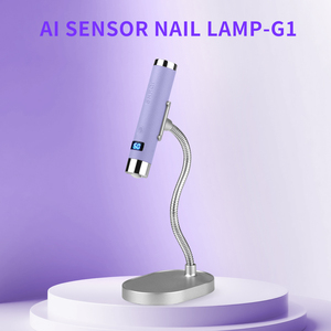 Đèn làm móng mini UV <span class=keywords><strong>LED</strong></span> không dây sạc lại được SNRQI G1, cảm biến thông minh AI, làm khô gel nhanh cho tiệm làm móng - Product Image 1