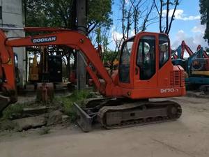 Miniexcavadora Usada DOOSAN DH70-7 de Alta Calidad, Excavadoras de Segunda Mano de 7 Toneladas DOOSAN DH35 DH55 DH60 DH80 en Stock para la Venta - Product Image 4