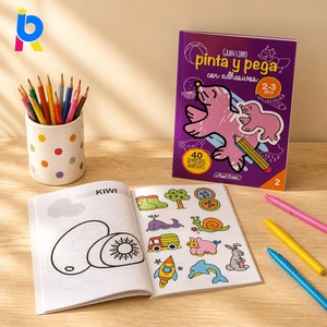 Fabricante de Cuadernos de Dibujo A4 Personalizados, Libros de Cartón para Niños, Cuadernos de Dibujo al por Mayor, Tapa Blanda para Dibujar - Product Image 1