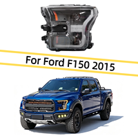 Kit de phares LED modifiés pour Ford F150 2015-2017, projecteur quadruple, feux avant, clignotants séquentiels, DRL