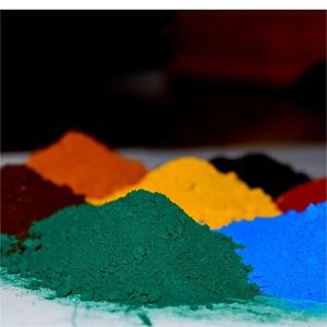 Các sắc tố Oxit sắt màu cam (Fe2O3) hàm lượng Fe2O3 cao 88% độ bền ánh sáng không dễ bị phai màu vô cơ cho da - Product Image 2