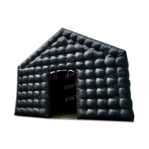 Tente gonflable noire de discothèque LED Portable Pop-Up de boîte de nuit tente de fête pour les ventes - Product Image 2