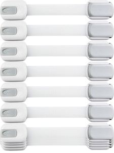 Serrures de sécurité multi-usages pour armoires et tiroirs, protection enfant - Product Image 2