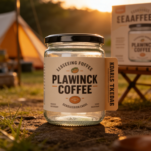 Barattoli in vetro resistenti con coperchi a tenuta stagna, ideali <span class=keywords><strong>per</strong></span> conservare chicchi di caffè, foglie di tè, <span class=keywords><strong>erbe</strong></span> e spezie <span class=keywords><strong>aromatiche</strong></span>. - Product Image 1