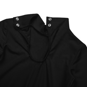 Costume de danse lyrique pour filles de 3 à 12 ans, justaucorps de danse latine avec short, gymnastique, exercice sportif, spectacle sur scène - Product Image 2