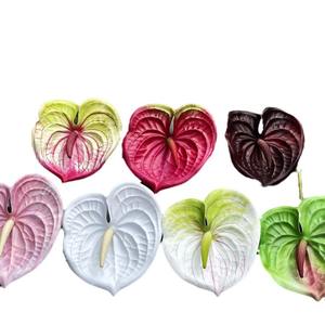 All'ingrosso 3D simulazione rosa fiori bianchi per la casa ristoranti morbidi fiori artificiali piccola palma Flakcrane per il matrimonio - Product Image 5