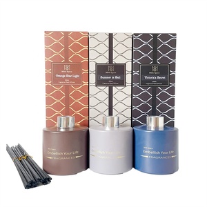 <strong>Black</strong> Aroma Gift Set Box Glass Bottle 200Ml Perfume Diffusion Oils Packaging Boxes <strong>Reed</strong> <strong>Diffuser</strong> Sticks Luxury <strong>Diffuser</strong> <strong>Reed</strong> - Product Image 5