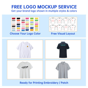 T-shirt d'été à col rond pour hommes en coton 250 grammes léger, respirant, imprimé, logo, cadeau promotionnel, chemises de travail OEM, vente en gros sur mesure - Product Image 6