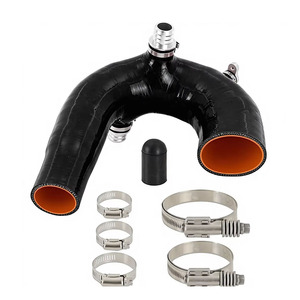 ストレートベント特殊形状パイプ強化シリコンエアインテークホース改造キット（パフォーマンスアップグレード/交換部品用） - Product Image 1